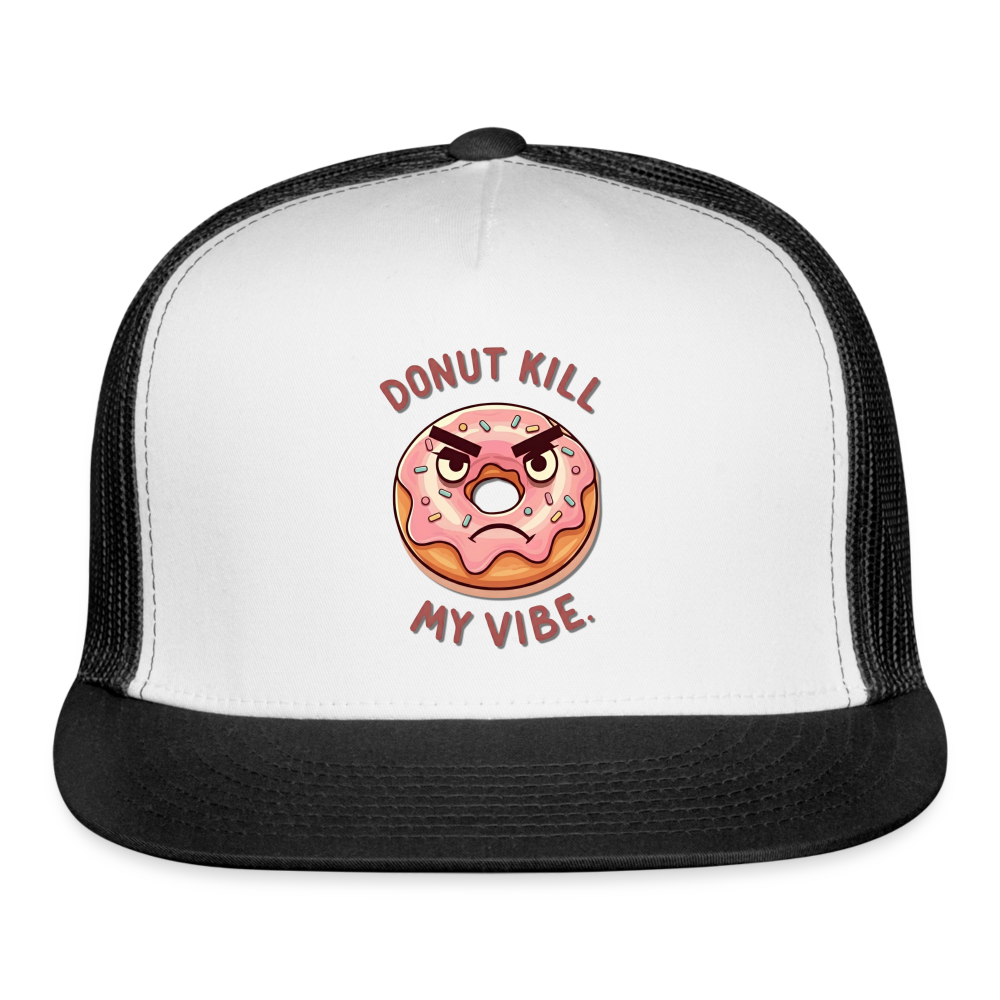 My Vibe Trucker Hat - white/black