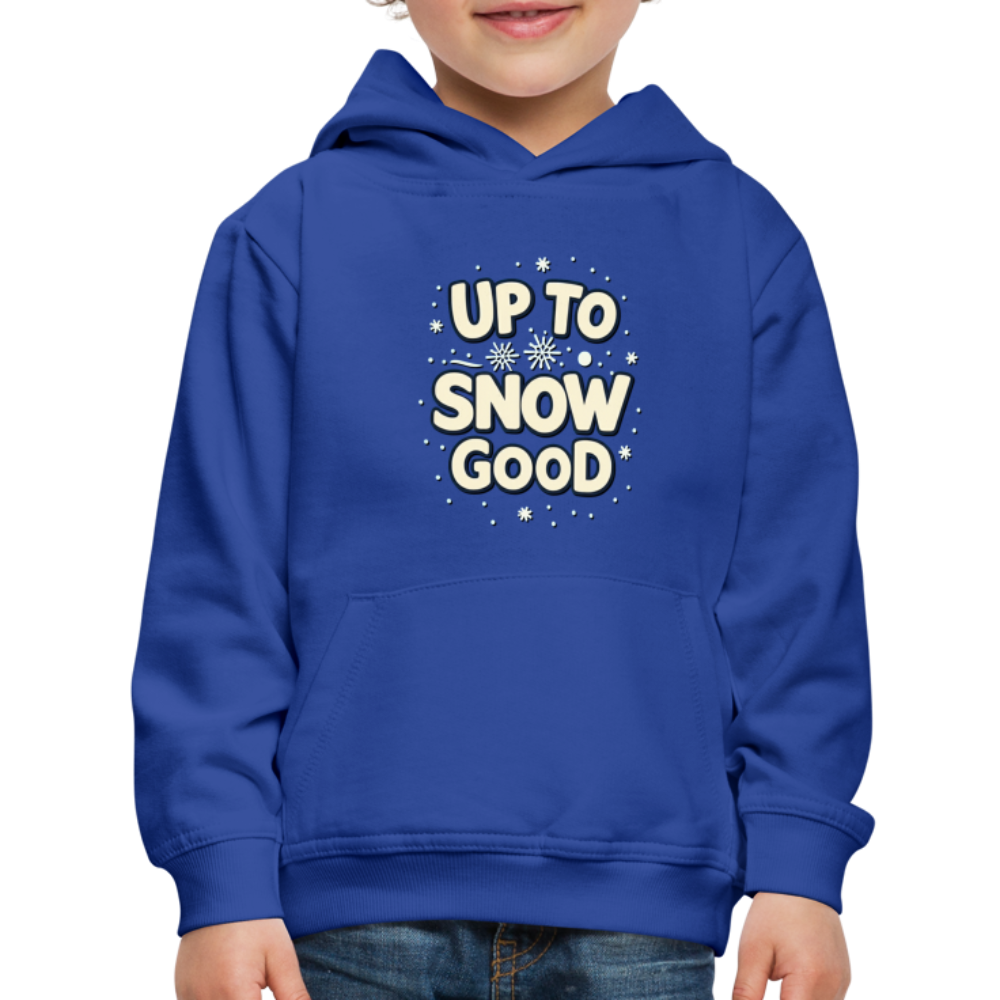 Snow Good Kids‘ Hoodie - royal blue