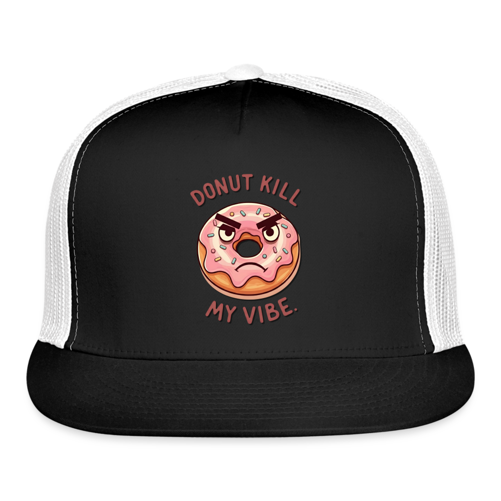 My Vibe Trucker Hat - black/white