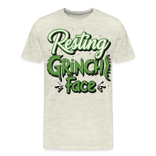 Grinch Men's T-Shirt - heather oatmeal
