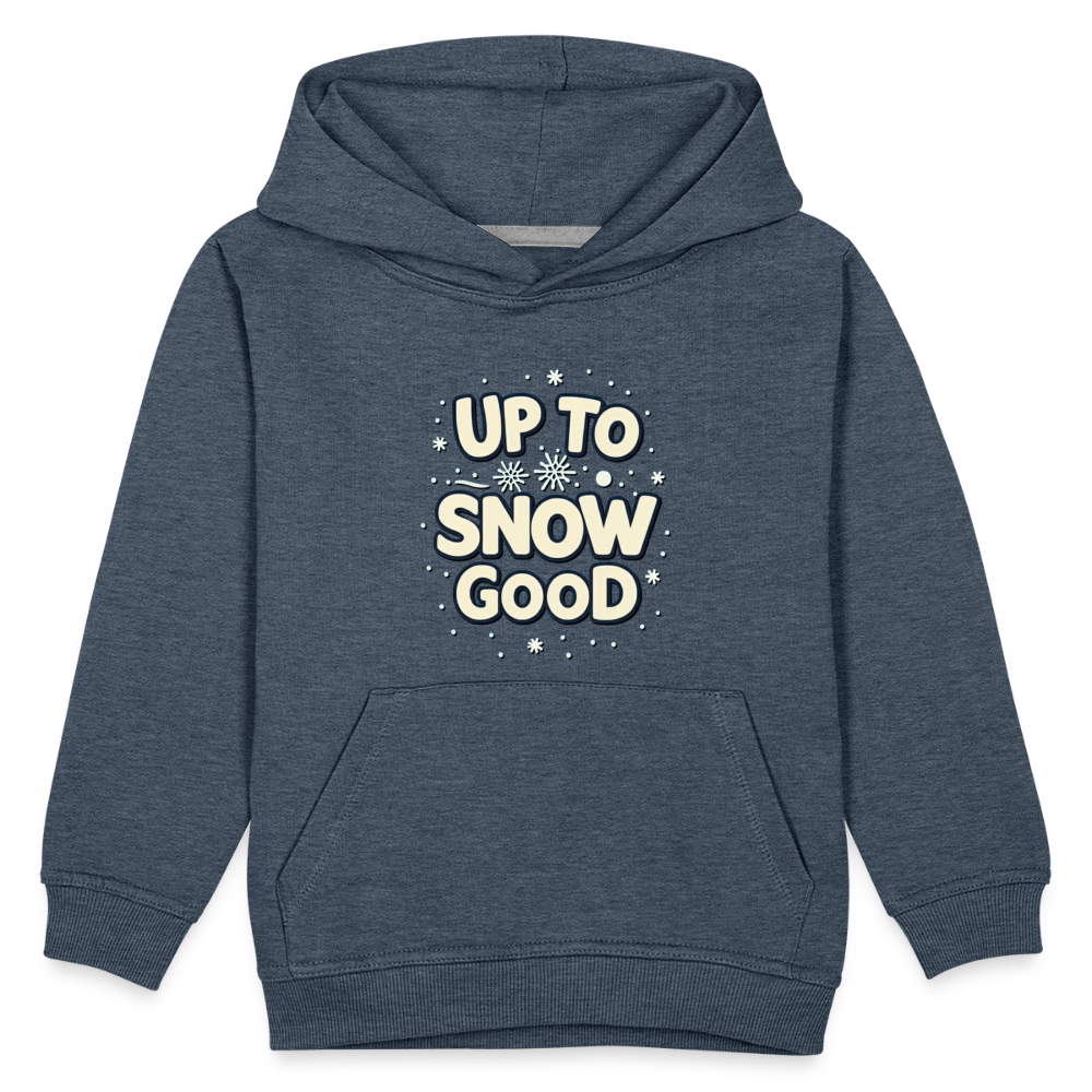 Snow Good Kids‘ Hoodie - heather denim
