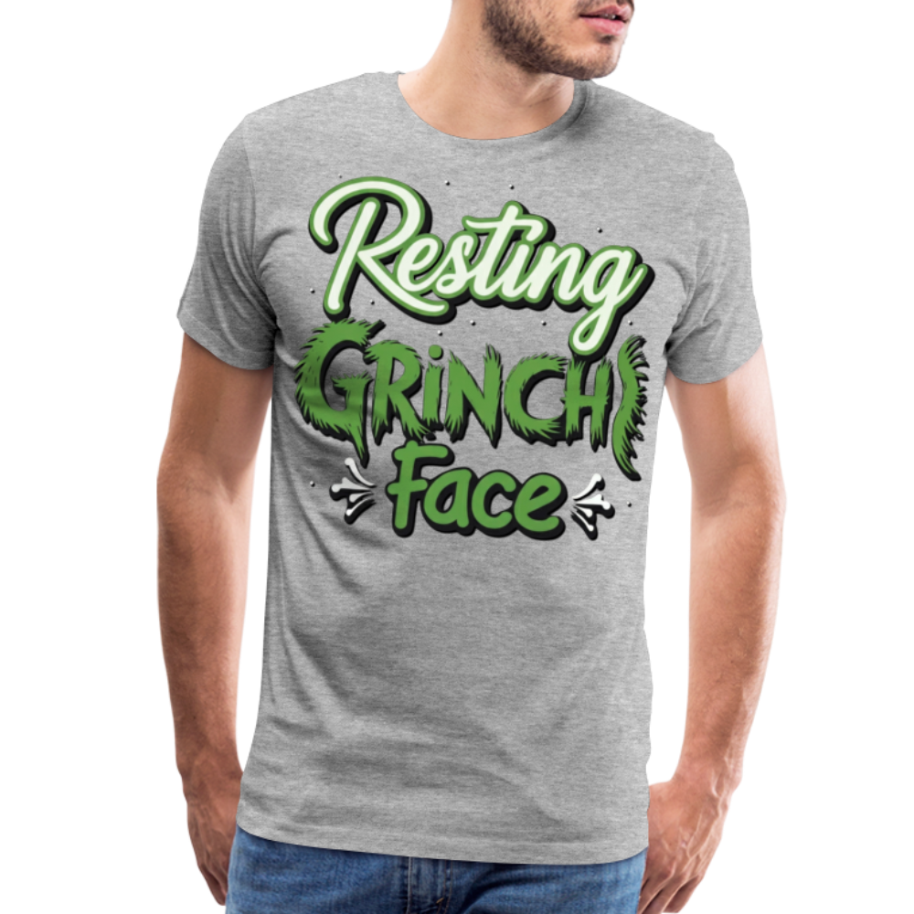 Grinch Men's T-Shirt - heather gray