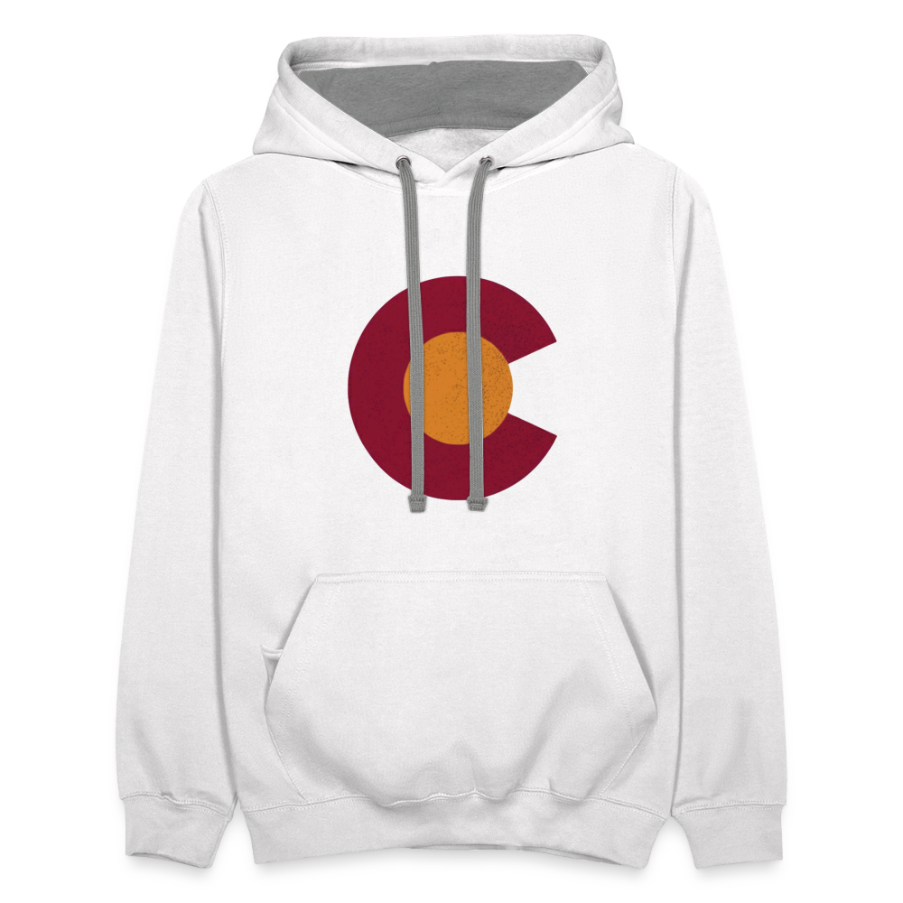 CO Hoodie - white/gray
