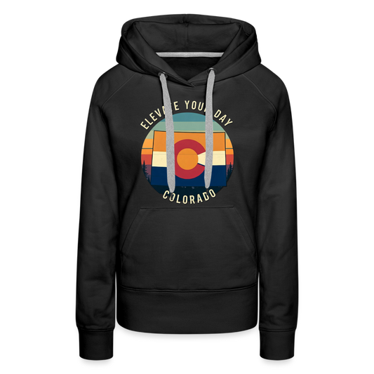 Elevate Your Day Colorado Women's Hoodie - black
