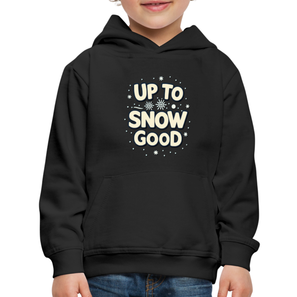 Snow Good Kids‘ Hoodie - black