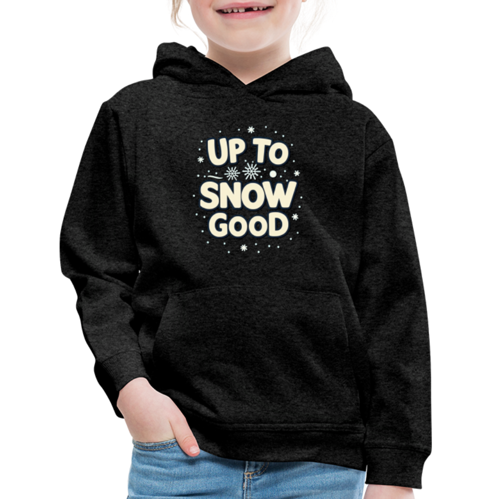 Snow Good Kids‘ Hoodie - charcoal grey