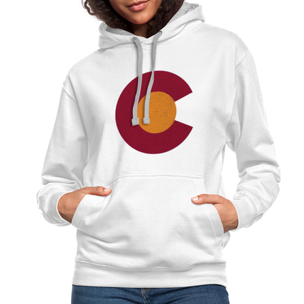 CO Hoodie - white/gray