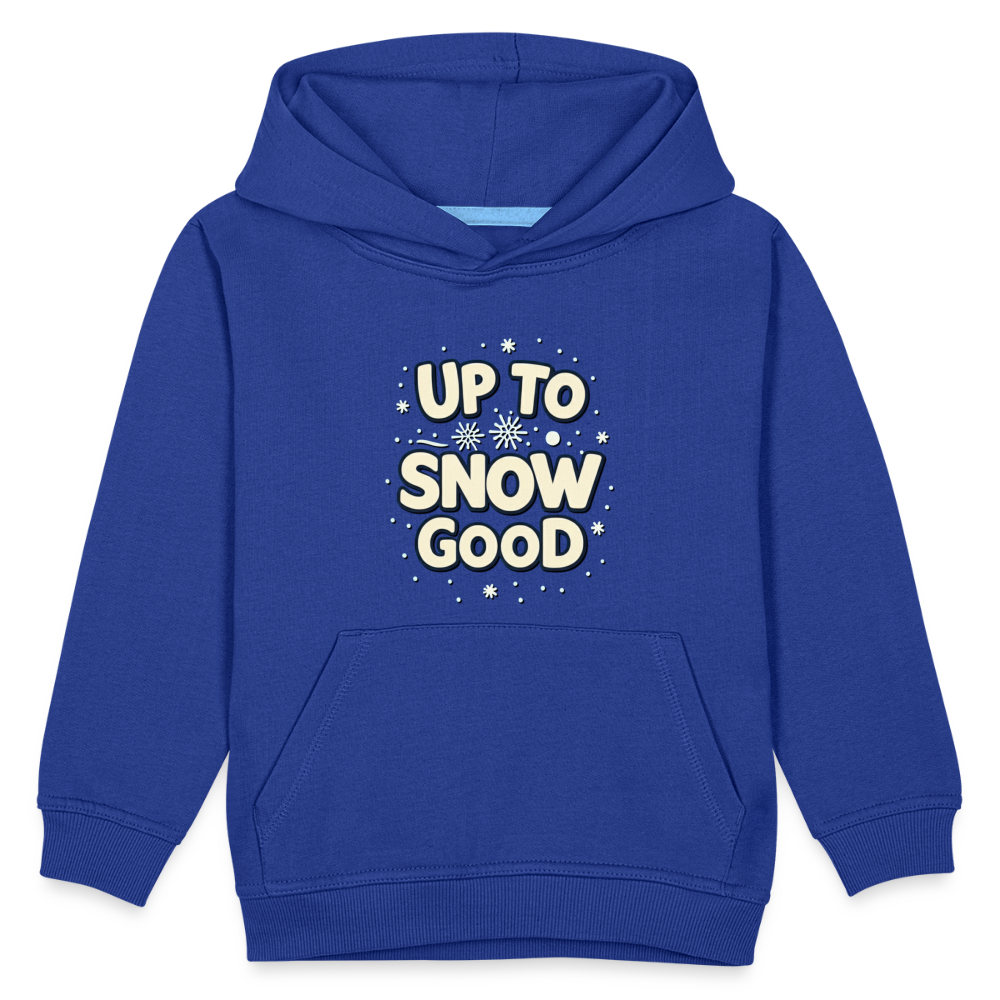Snow Good Kids‘ Hoodie - royal blue