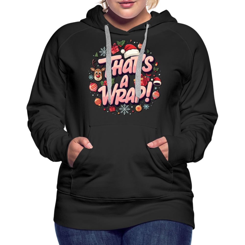 Wrap Women’s Hoodie - black