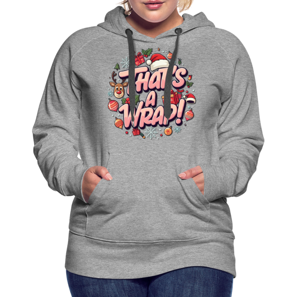 Wrap Women’s Hoodie - heather grey