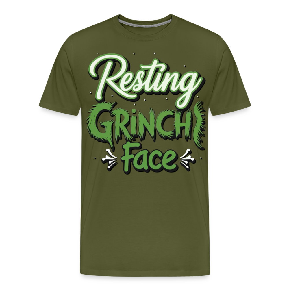Grinch Men's T-Shirt - olive green