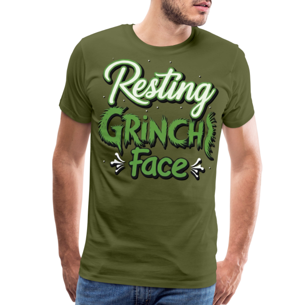 Grinch Men's T-Shirt - olive green