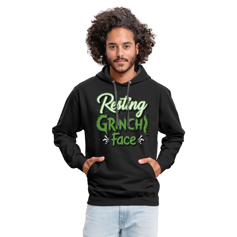 Grinch Hoodie - black/asphalt