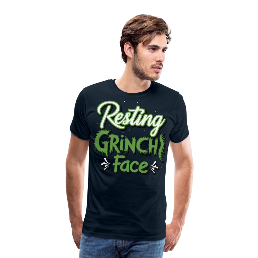 Grinch Men's T-Shirt - deep navy