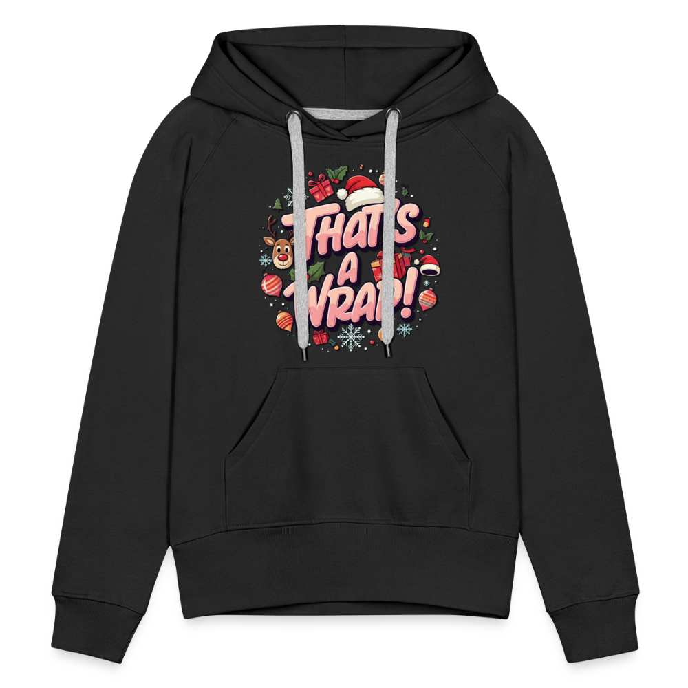 Wrap Women’s Hoodie - black