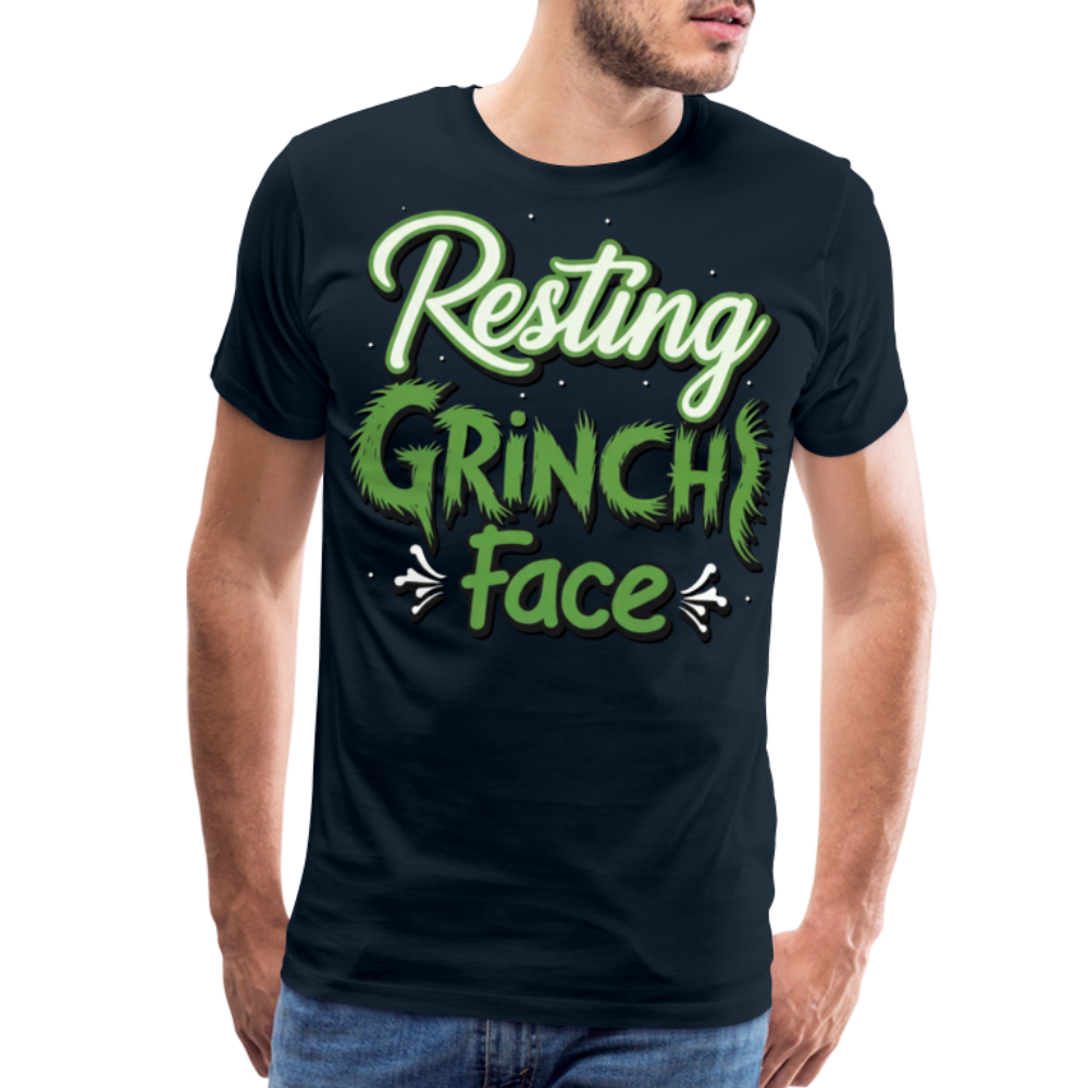 Grinch Men's T-Shirt - deep navy