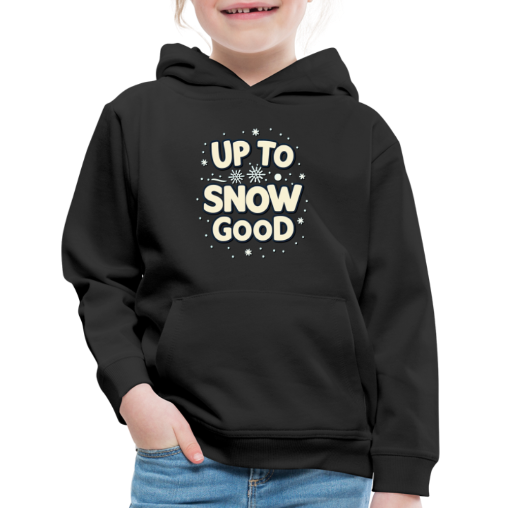 Snow Good Kids‘ Hoodie - black