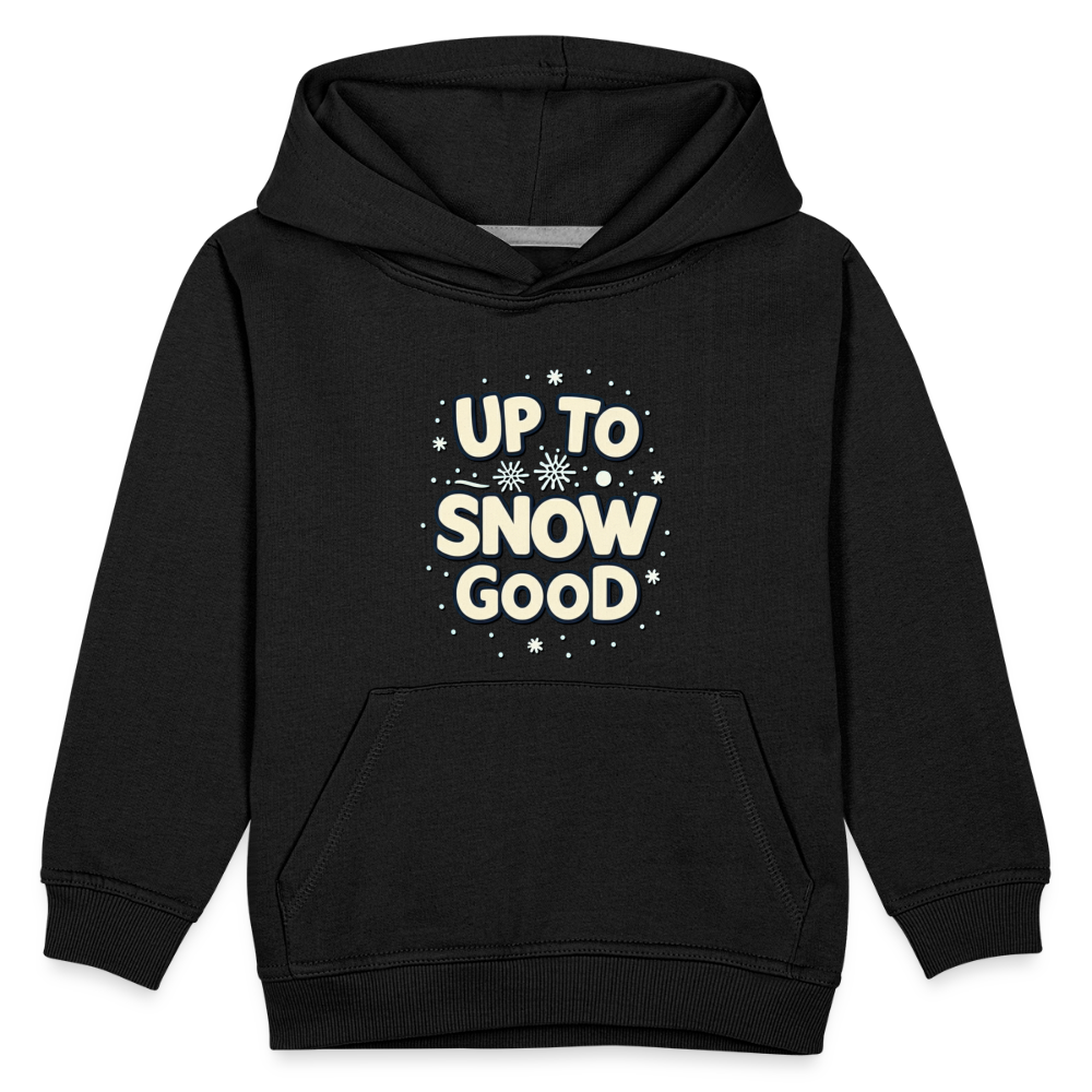 Snow Good Kids‘ Hoodie - black