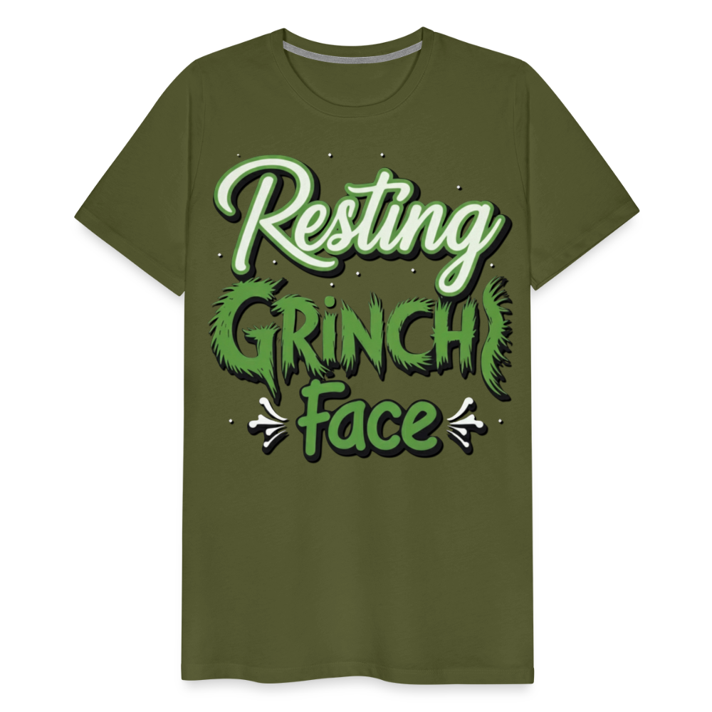 Grinch Men's T-Shirt - olive green