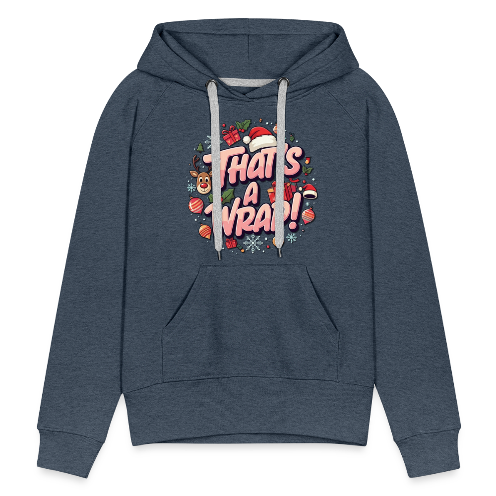 Wrap Women’s Hoodie - heather denim