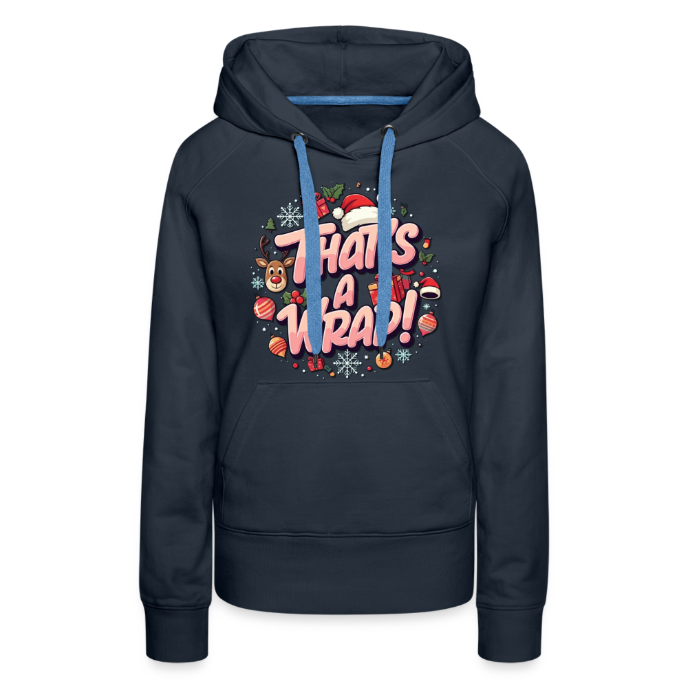 Wrap Women’s Hoodie - navy