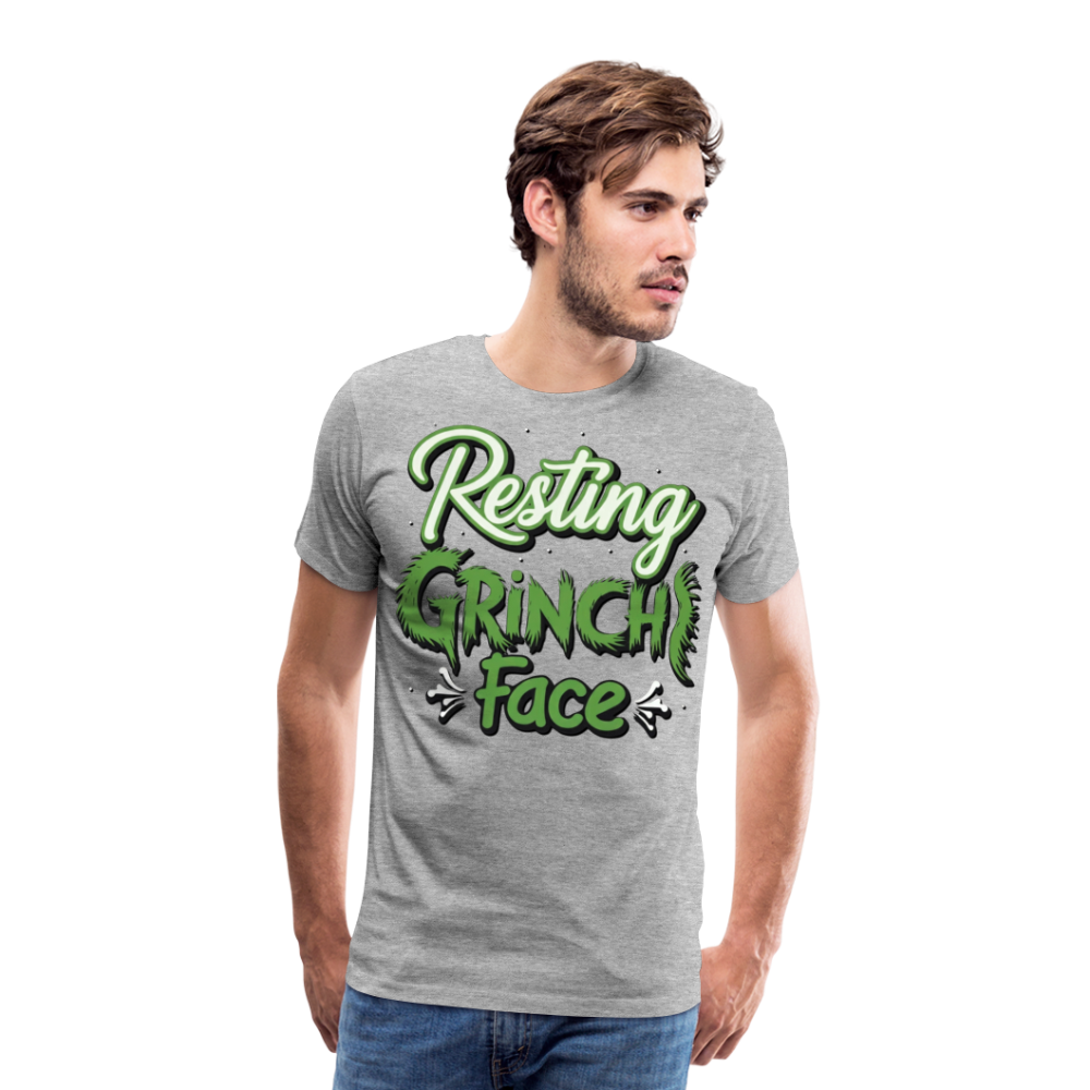 Grinch Men's T-Shirt - heather gray