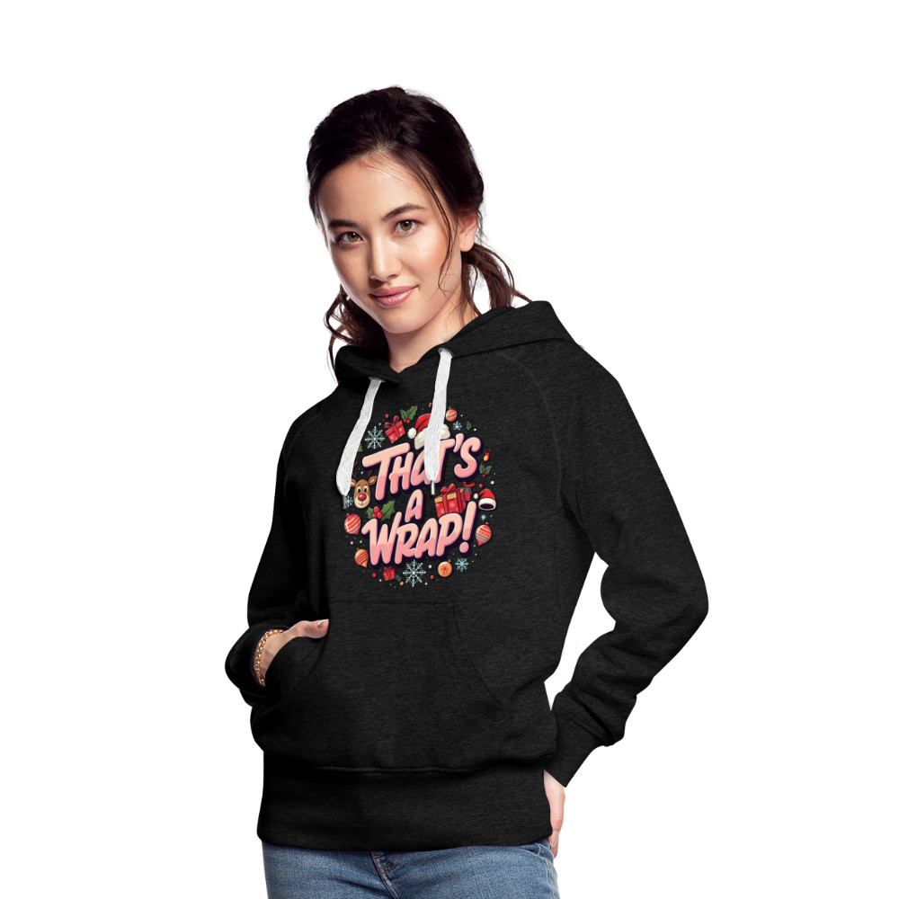 Wrap Women’s Hoodie - charcoal grey