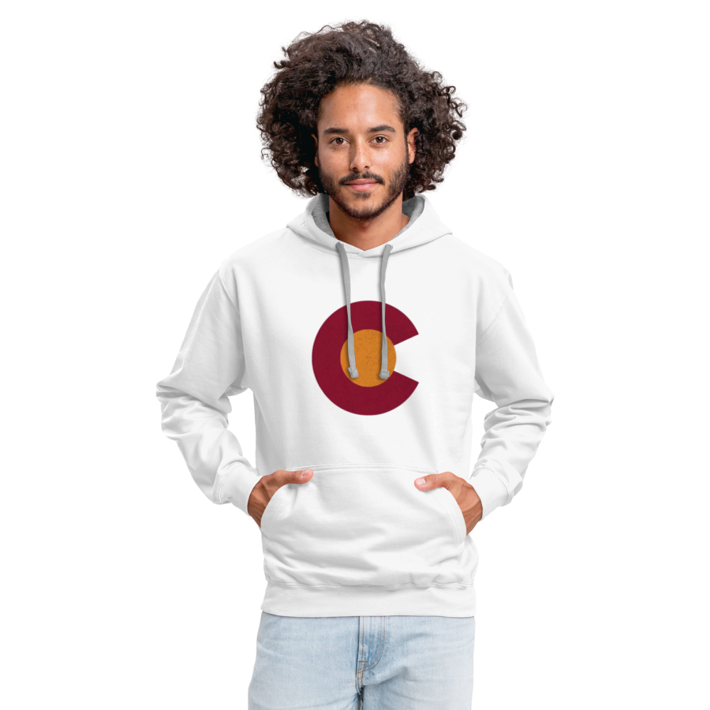 CO Hoodie - white/gray