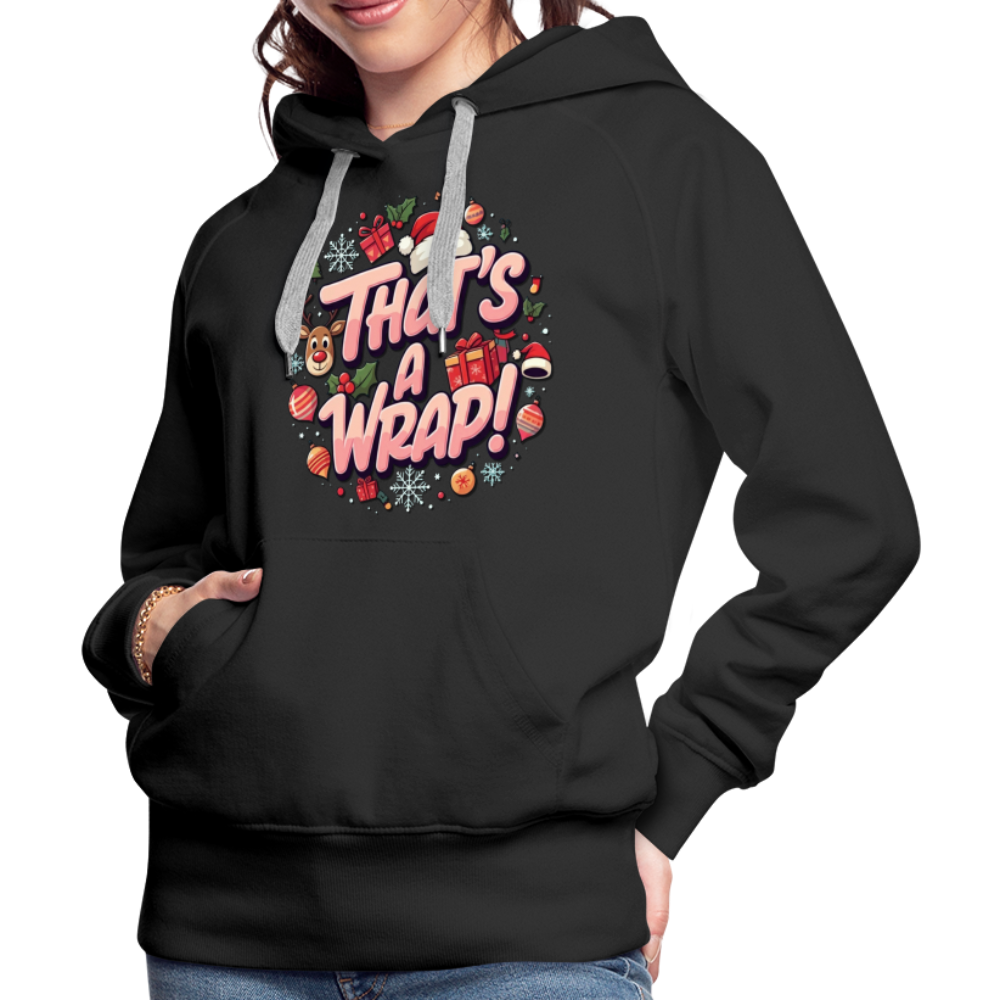 Wrap Women’s Hoodie - black