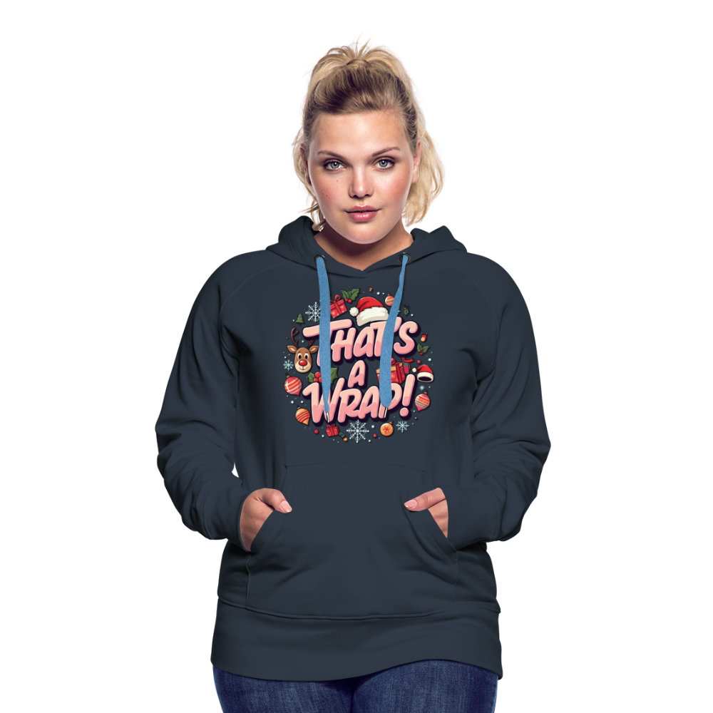 Wrap Women’s Hoodie - navy