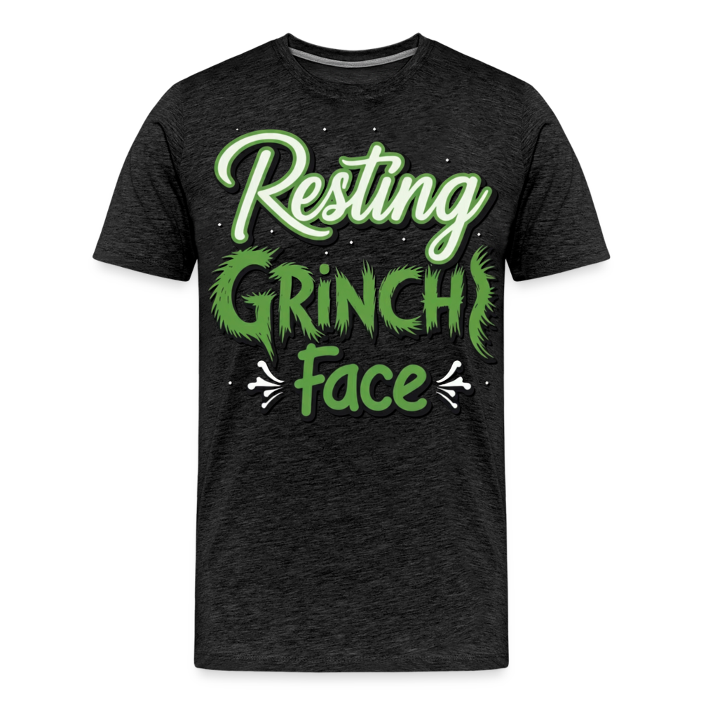 Grinch Men's T-Shirt - charcoal grey