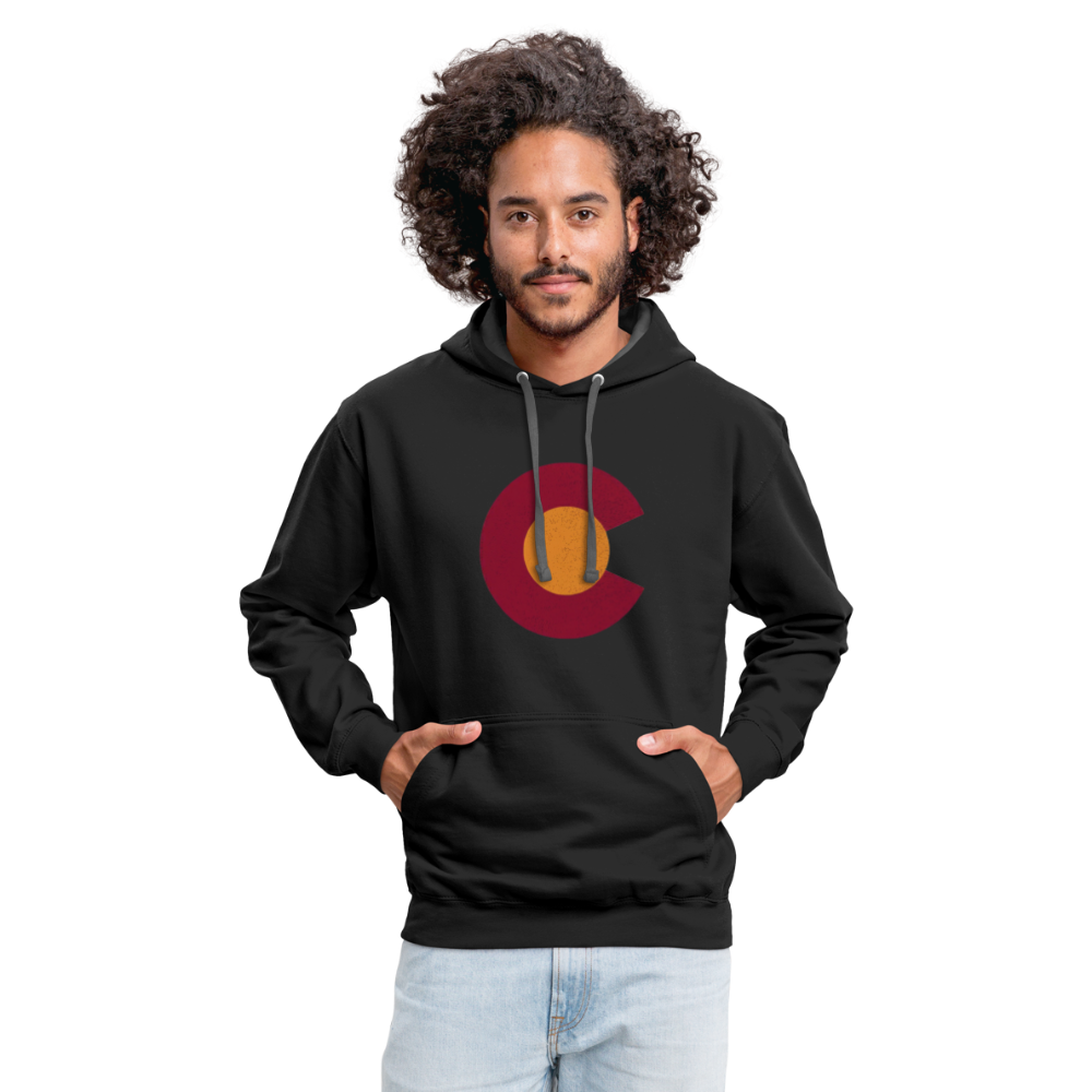 CO Hoodie - black/asphalt