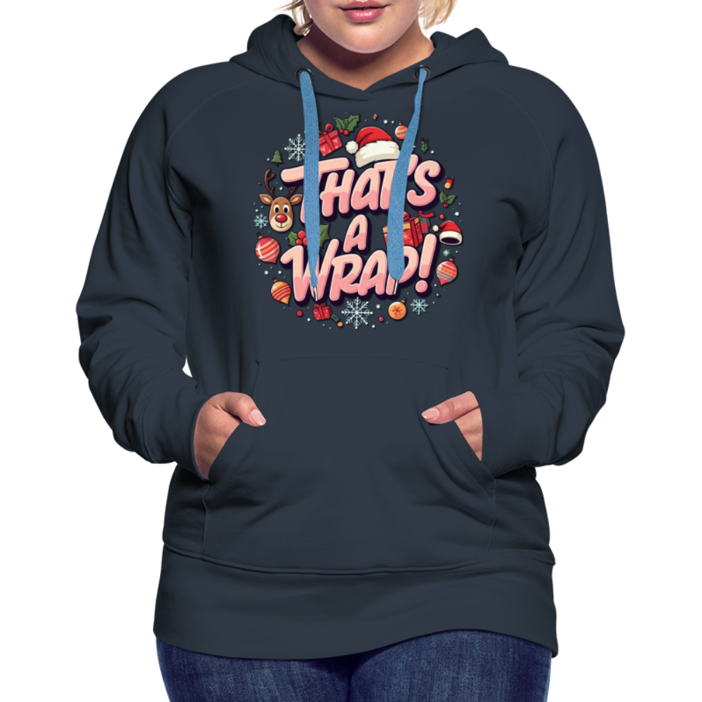 Wrap Women’s Hoodie - navy