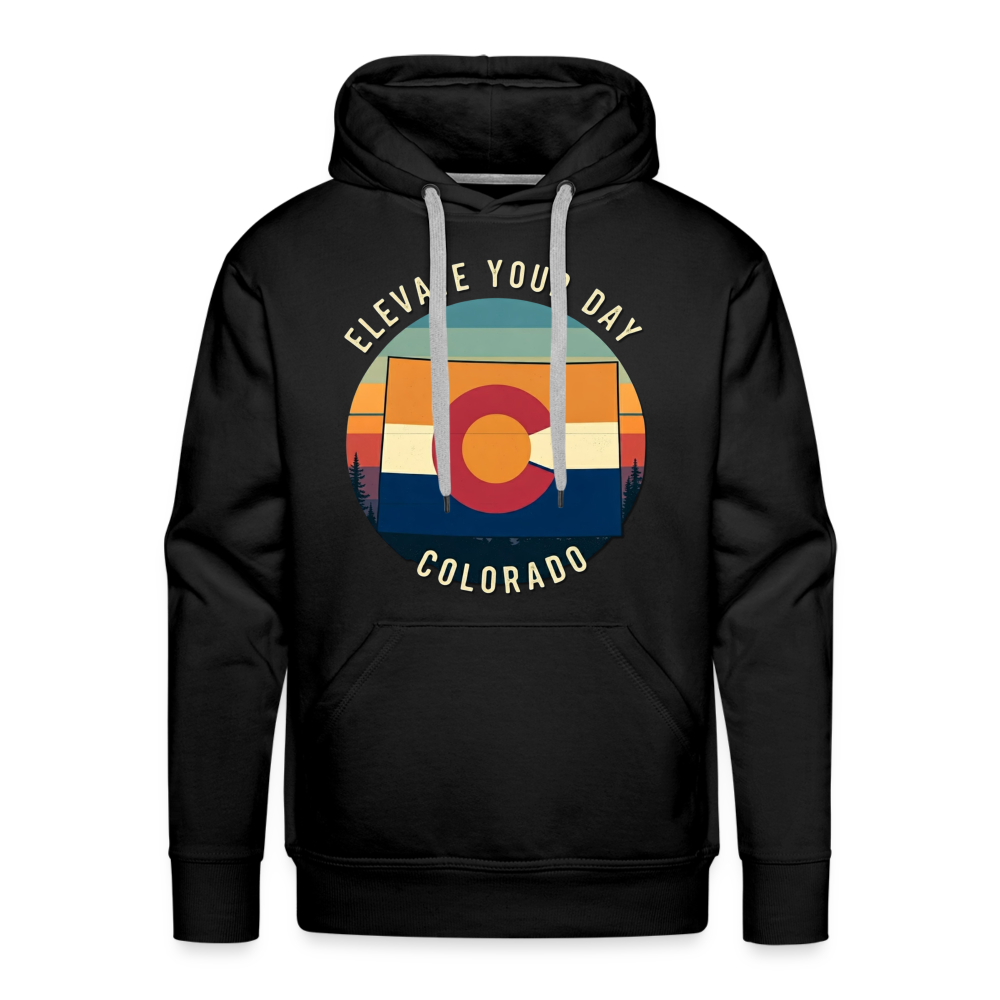 Elevate Your Day Hoodie - black