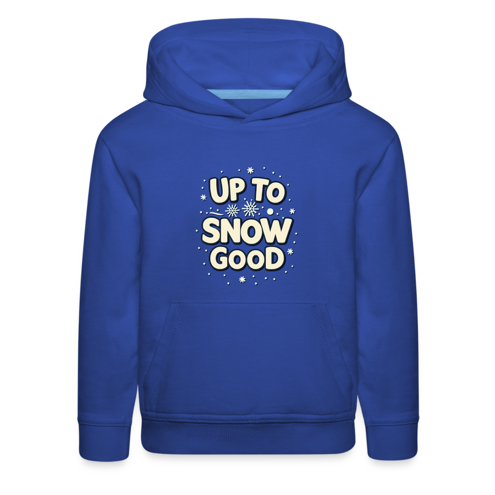 Snow Good Kids‘ Hoodie - royal blue