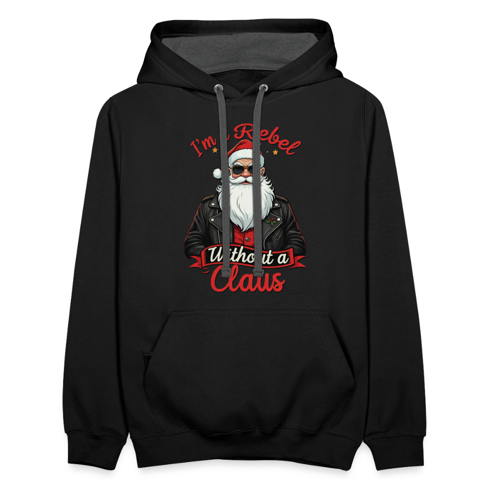 Rebel Hoodie - black/asphalt