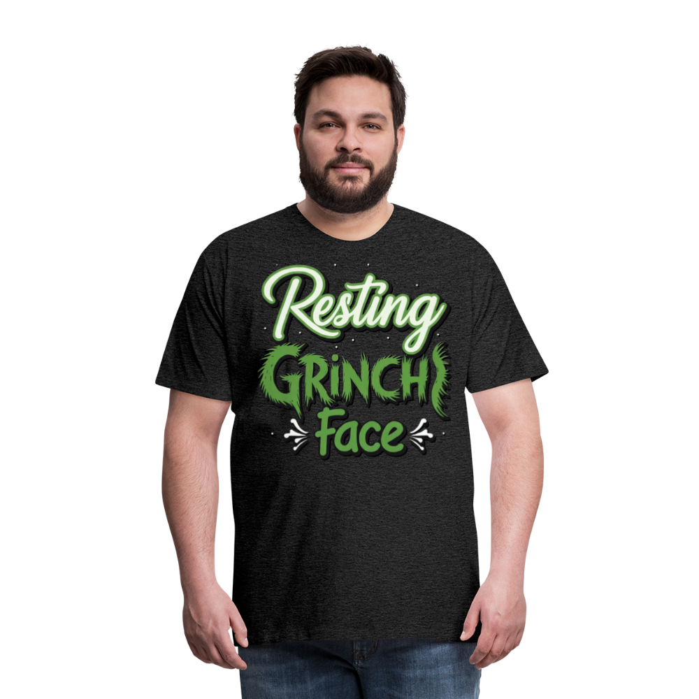 Grinch Men's T-Shirt - charcoal grey