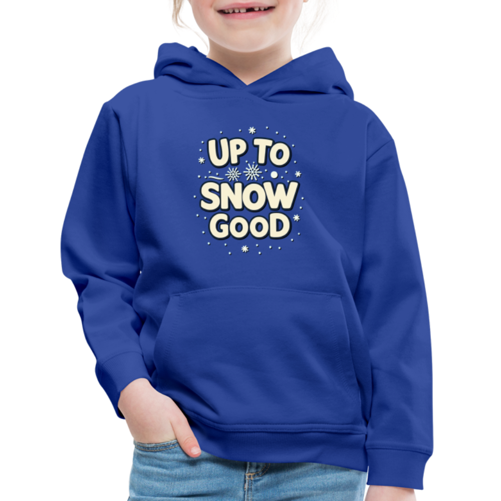 Snow Good Kids‘ Hoodie - royal blue