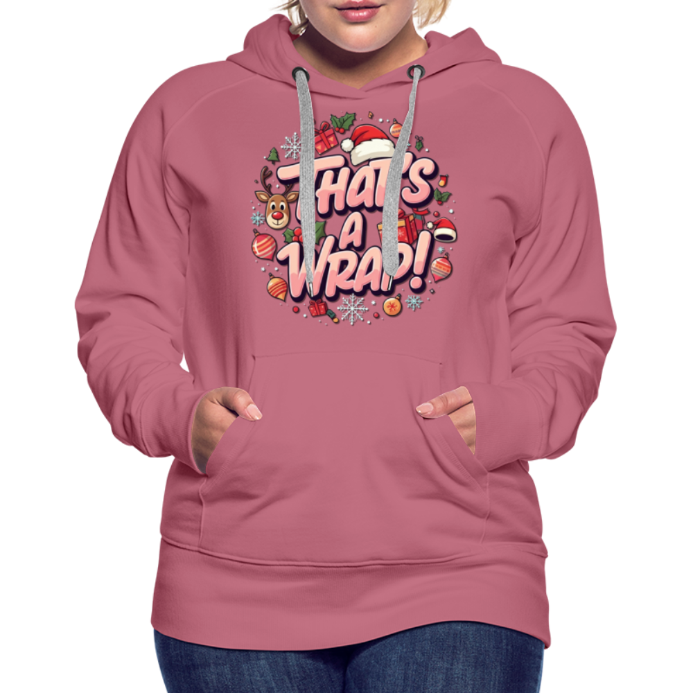 Wrap Women’s Hoodie - mauve