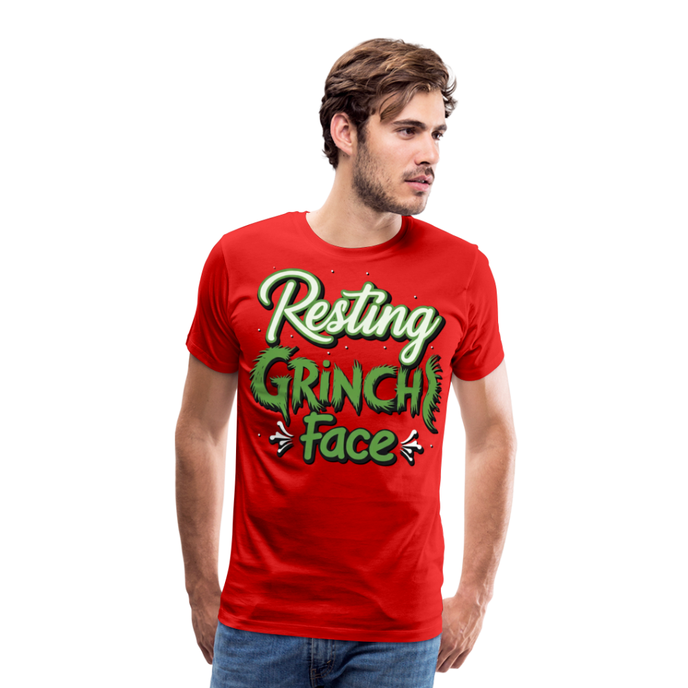 Grinch Men's T-Shirt - red
