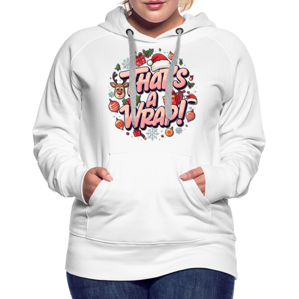 Wrap Women’s Hoodie - white