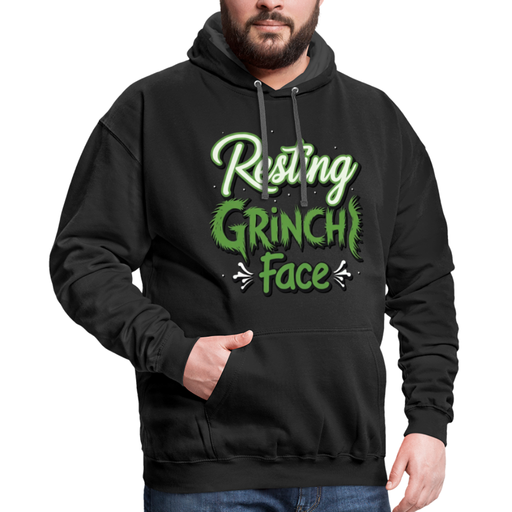 Grinch Hoodie - black/asphalt
