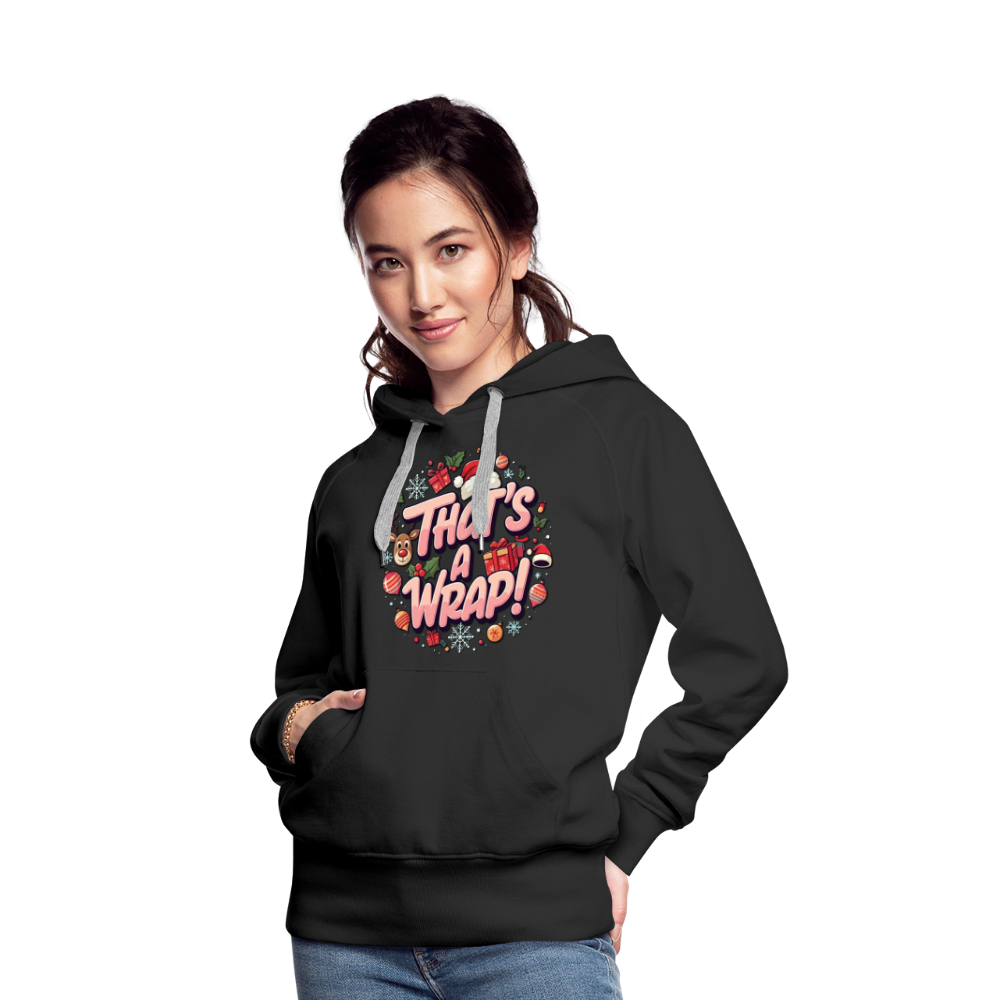Wrap Women’s Hoodie - black