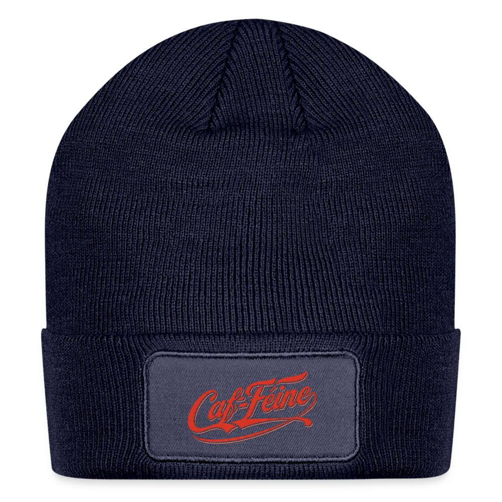 Caf-Feine Beanie - navy