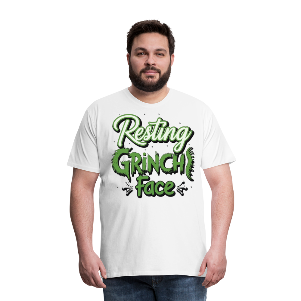 Grinch Men's T-Shirt - white