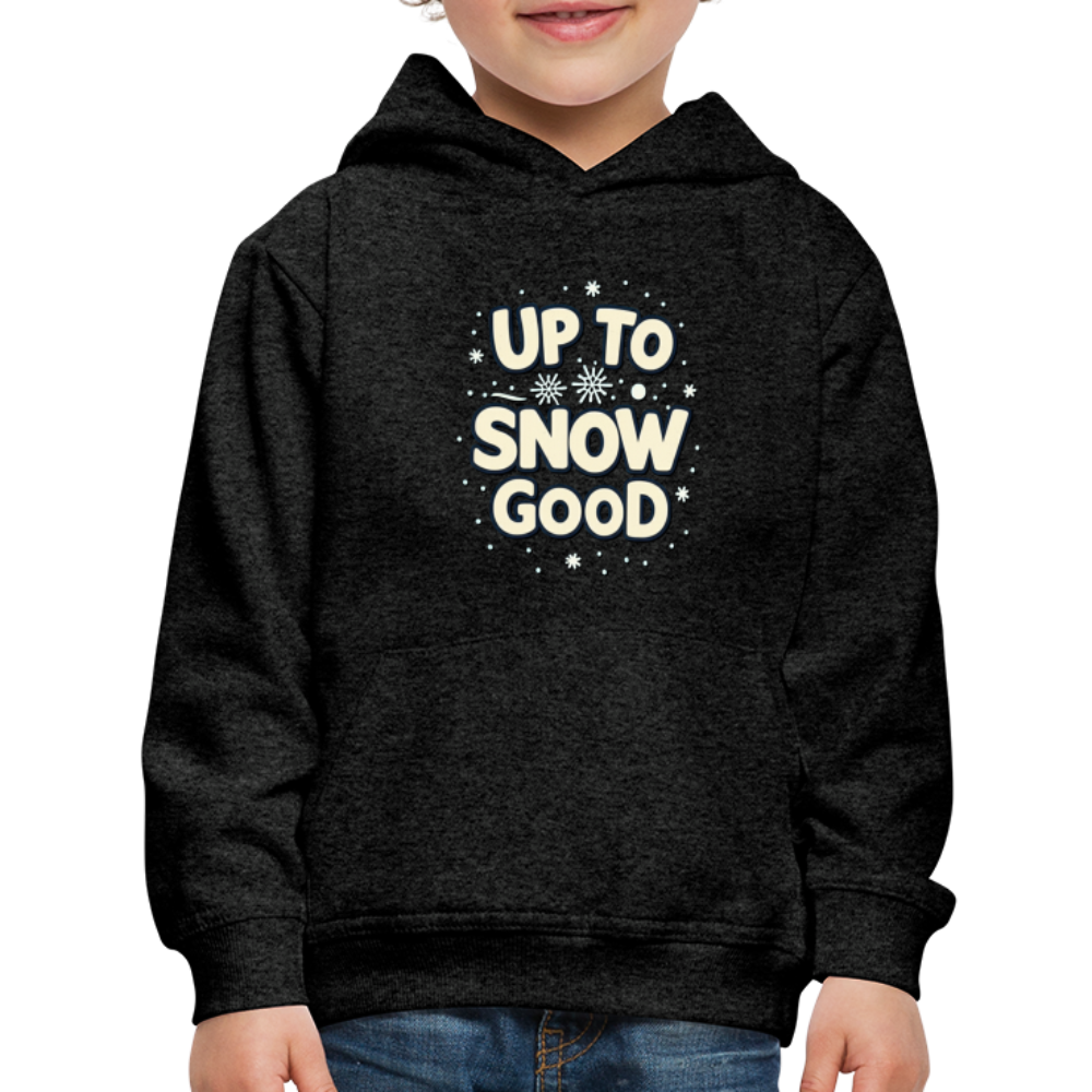 Snow Good Kids‘ Hoodie - charcoal grey