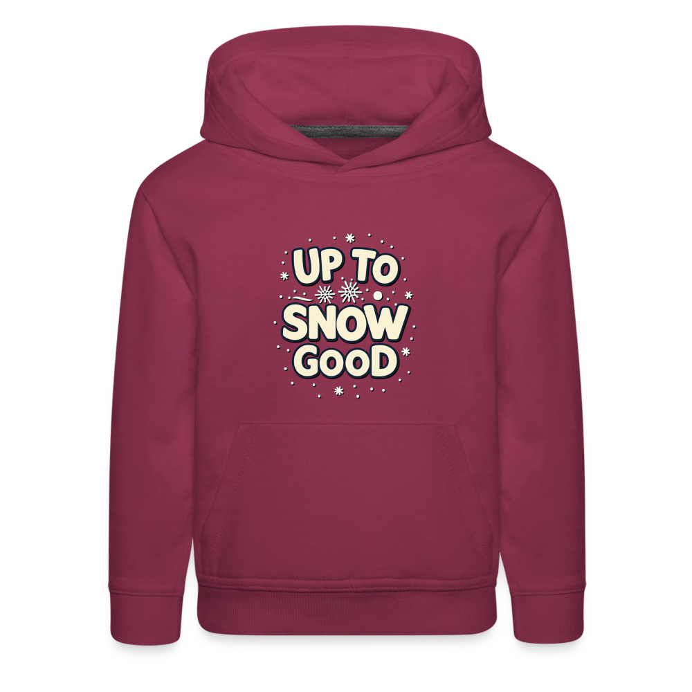 Snow Good Kids‘ Hoodie - burgundy