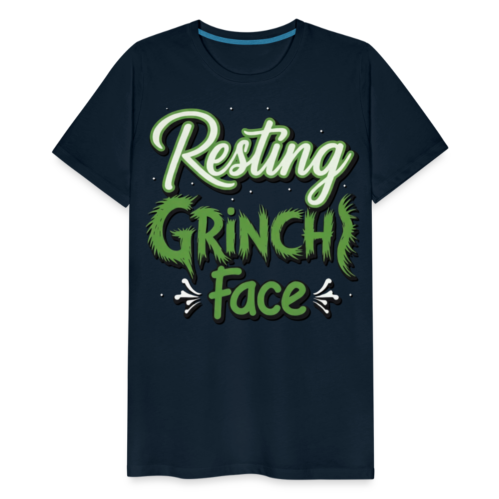 Grinch Men's T-Shirt - deep navy