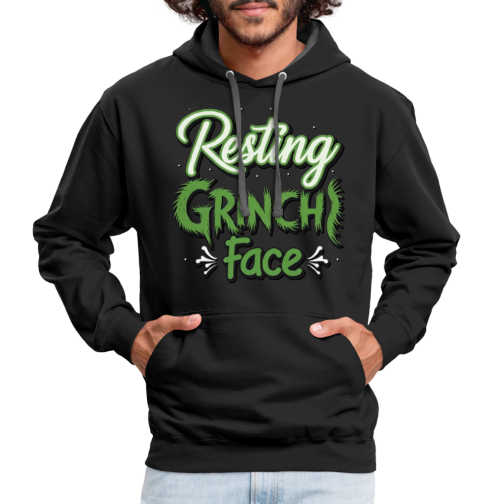 Grinch Hoodie - black/asphalt