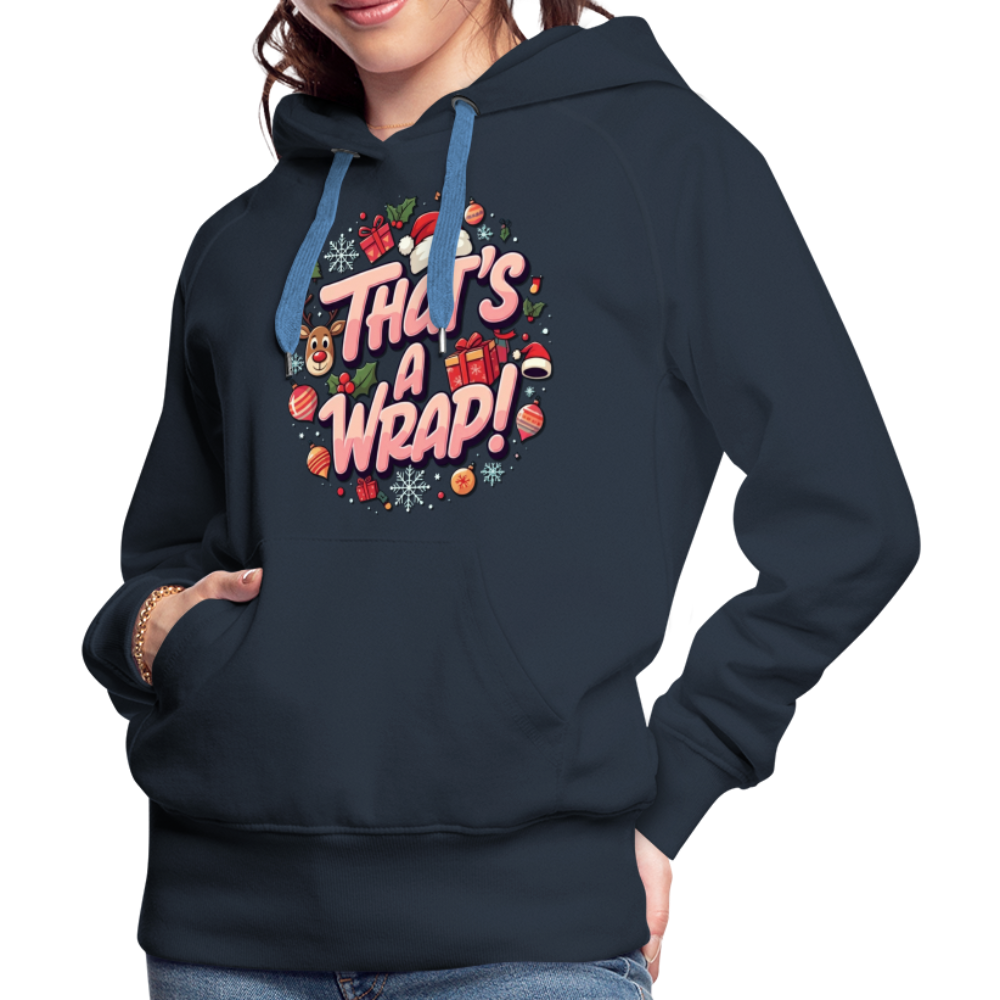 Wrap Women’s Hoodie - navy
